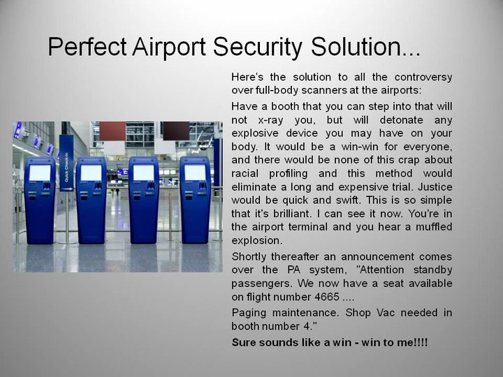 airport security solution